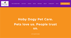 Desktop Screenshot of hobydogy.com